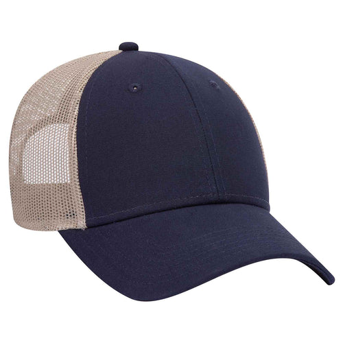 OTTO CAP® 6 Panel Low Profile Mesh Back Trucker Hat