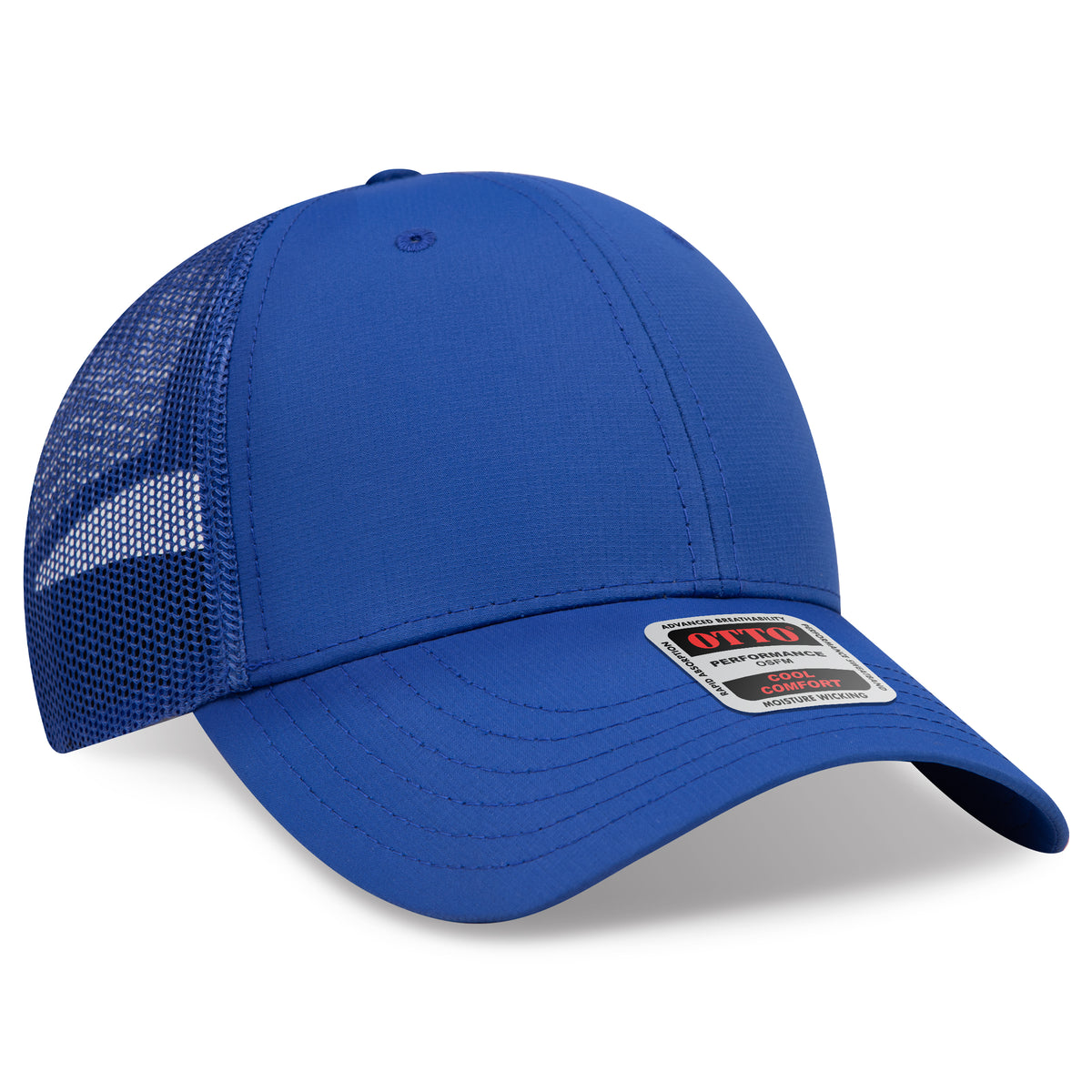OTTO CAP® 6 Panel Low Profile Mesh Back Trucker Hat