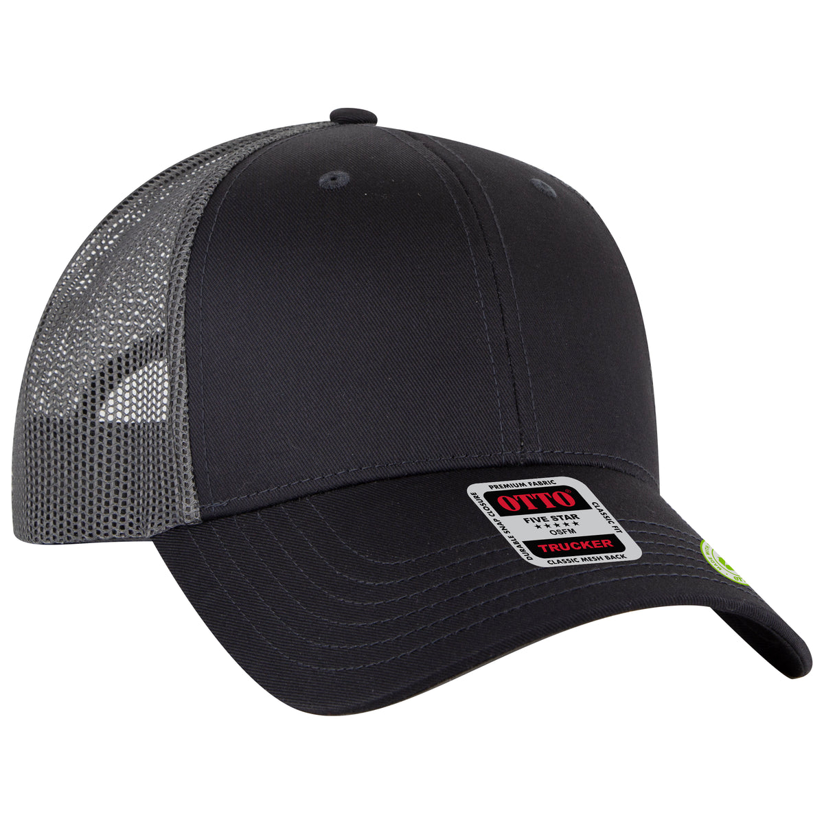 OTTO CAP® 6 Panel Low Profile Mesh Back Trucker Hat