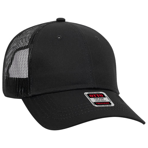 OTTO CAP® 6 Panel Low Profile Mesh Back Trucker Hat