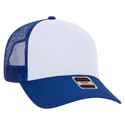 OTTO CAP® 6 Panel Low Profile Mesh Back Trucker Hat
