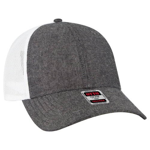 OTTO CAP® 6 Panel Low Profile Mesh Back Trucker Hat