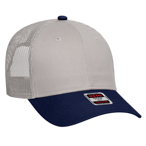 OTTO CAP® 6 Panel Low Profile Mesh Back Trucker Hat