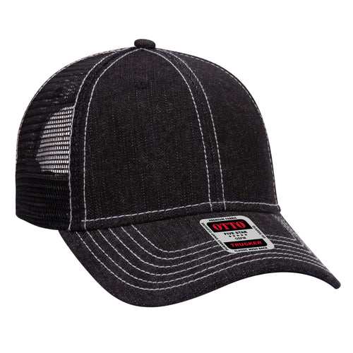 OTTO CAP® 6 Panel Low Profile Mesh Back Trucker Hat
