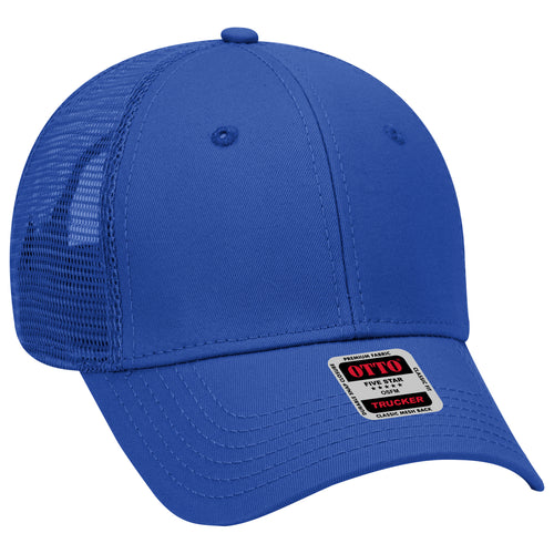 OTTO CAP® 6 Panel Low Profile Mesh Back Trucker Hat