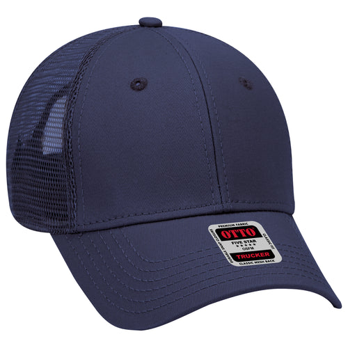 OTTO CAP® 6 Panel Low Profile Mesh Back Trucker Hat