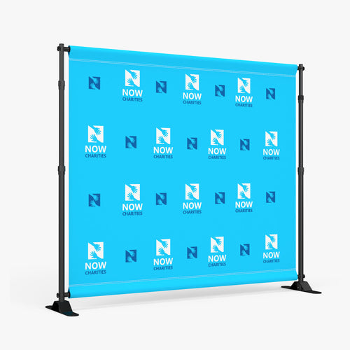 10ft x 8ft Step and Repeat Backdrop