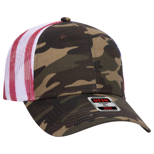 OTTO CAP® 6 Panel Low Profile Mesh Back Trucker Hat