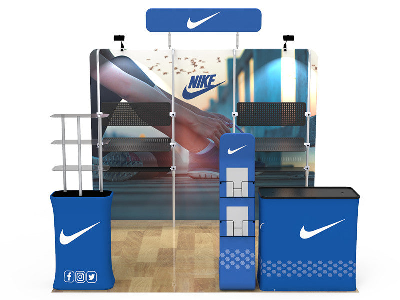 10x10ft Custom Trade Show Booth Design E