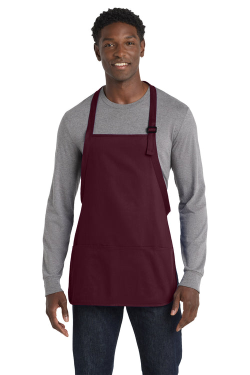 Port Authority ®  Medium-Length Apron with Pouch Pockets.  A510