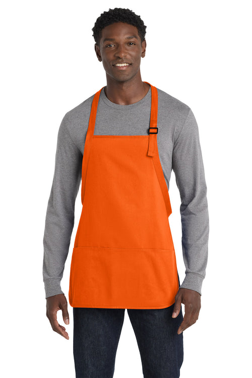 Port Authority ®  Medium-Length Apron with Pouch Pockets.  A510