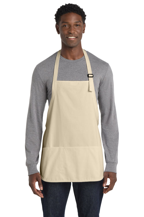 Port Authority ®  Medium-Length Apron with Pouch Pockets.  A510