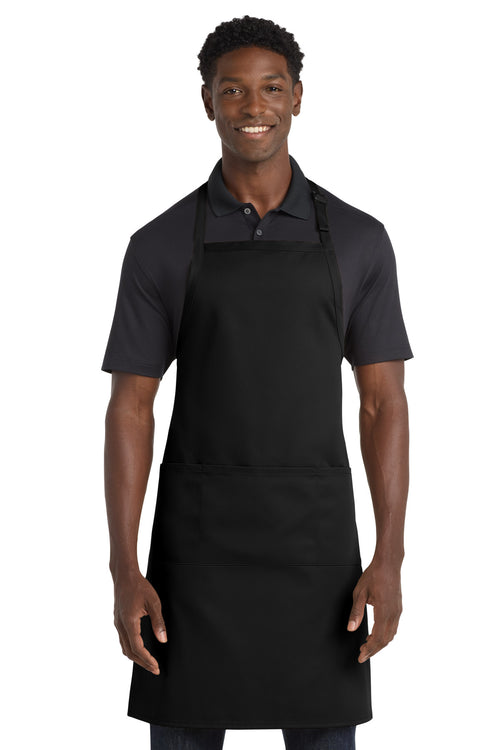 Port Authority ®  Easy Care Extra Long Bib Apron with Stain Release. A700