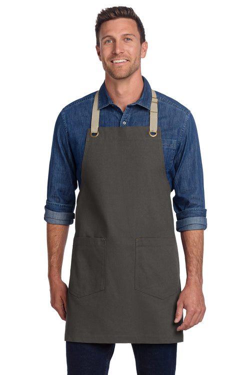 Port Authority ®  Canvas Full-Length Two-Pocket Apron A815