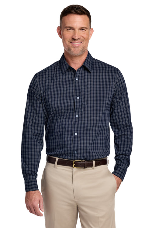 Brooks Brothers ®  Tech Stretch Patterned Shirt BB18006