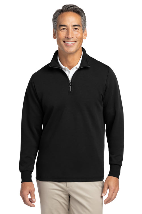 Brooks Brothers ®  Double-Knit 1/4-Zip BB18206