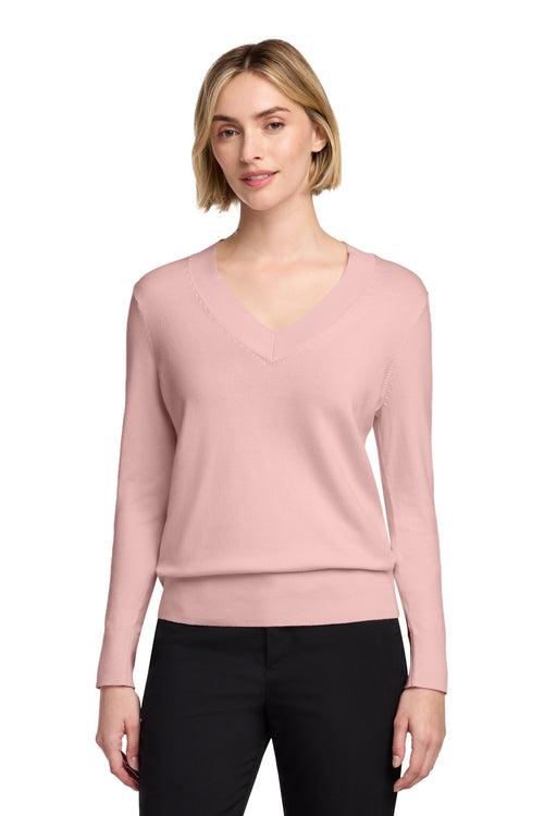 Brooks Brothers ®  Women's Cotton Stretch V-Neck Sweater BB18401