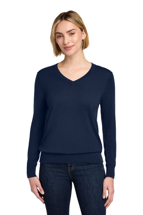 Brooks Brothers ®  Women's Washable Merino V-Neck Sweater BB18411