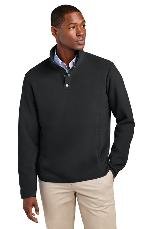 Brooks Brothers ®  Fleece 1/4-Snap Neck BB18612