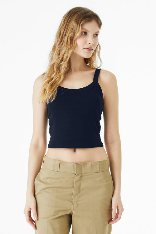 BELLA+CANVAS ®  Women's Micro Rib Spaghetti Strap Tank BC1012