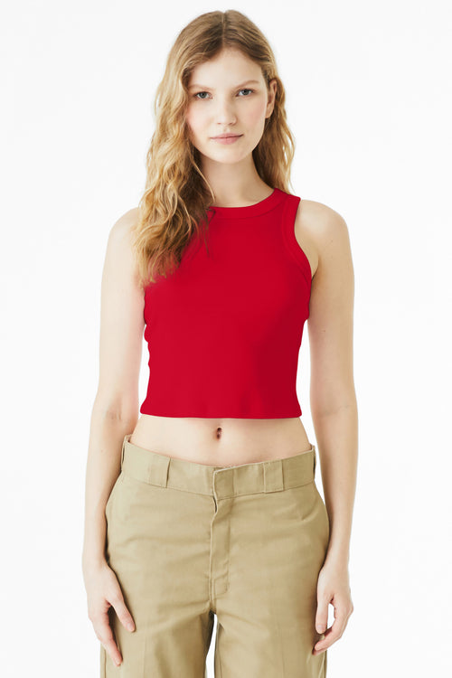BELLA+CANVAS ®  Women's Micro Rib Racer Tank BC1019