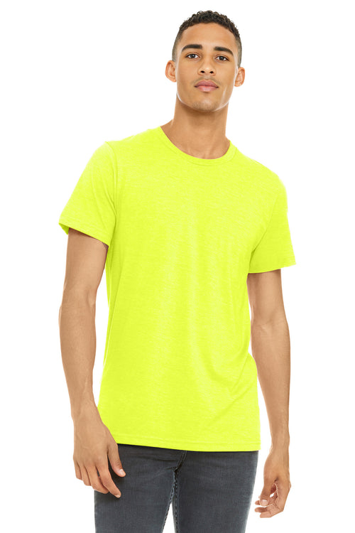BELLA+CANVAS  ®  Unisex Heather CVC Short Sleeve Tee. BC3001CVC