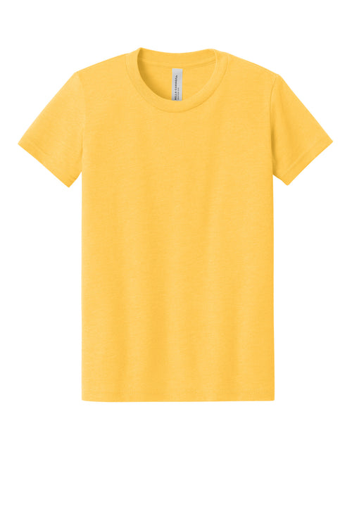 BELLA+CANVAS ®  Youth Heather CVC Tee BC3001YCVC