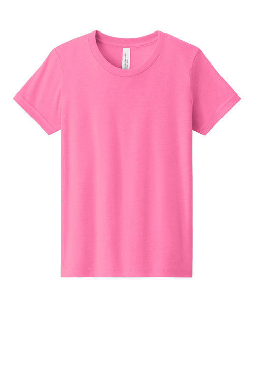 BELLA+CANVAS ®  Youth Heather CVC Tee BC3001YCVC