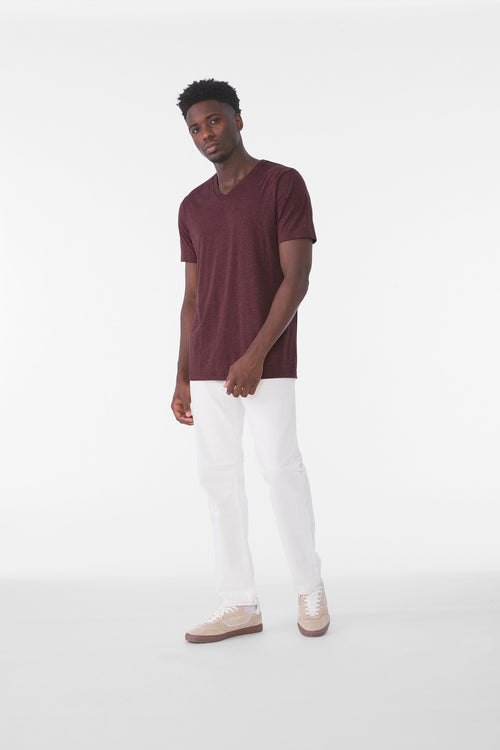 BELLA+CANVAS ®  Unisex Triblend Short Sleeve V-Neck Tee. BC3415