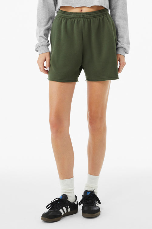 BELLA+CANVAS ®  Women's Cutoff Sweatshort BC3787