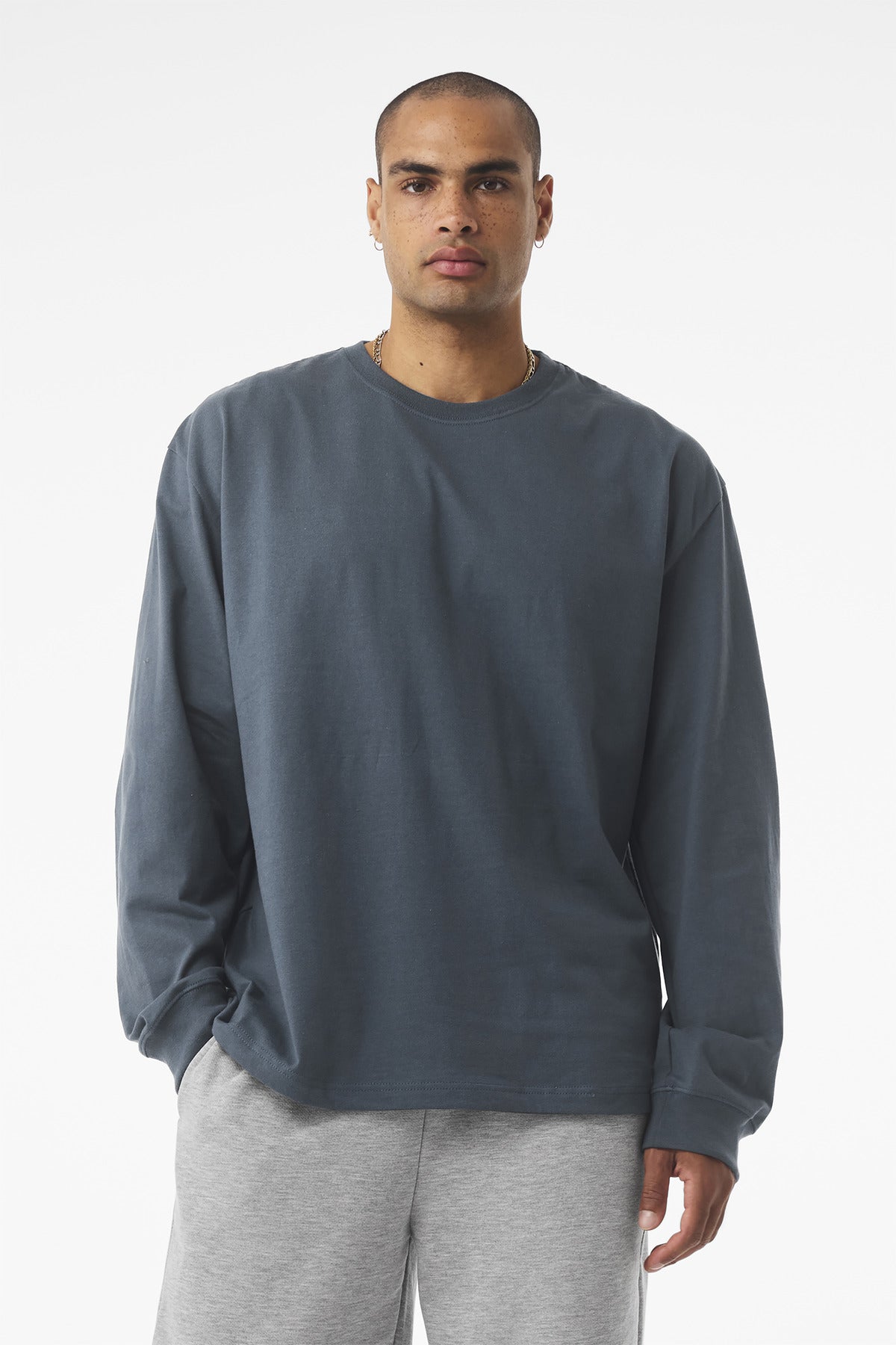 BELLA+CANVAS ®  Unisex 7.5-Ounce Heavyweight Long Sleeve Tee BC4651