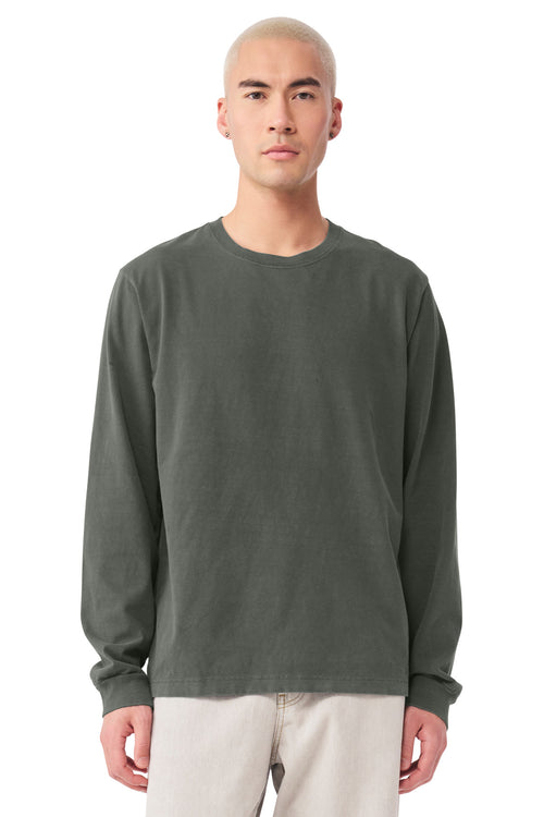 BELLA+CANVAS ®  Unisex Heavyweight Garment-Dyed Long Sleeve Tee BC4851GD