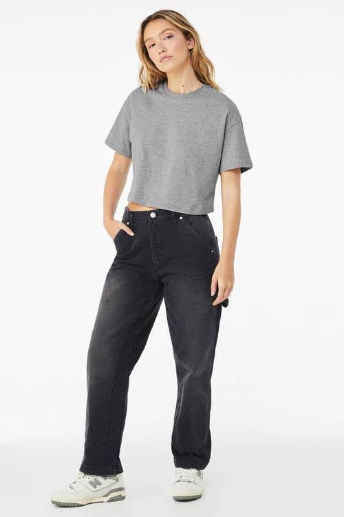 BELLA+CANVAS ®  Women's Jersey Crop Tee BC6482