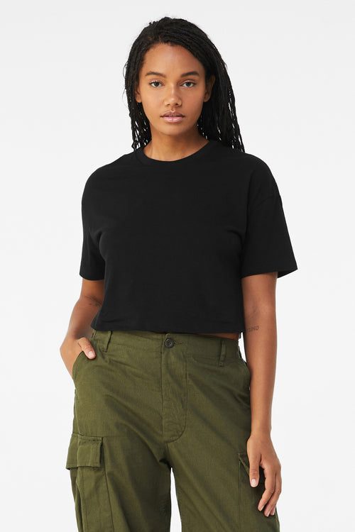 BELLA+CANVAS ®  Women's Jersey Crop Tee BC6482