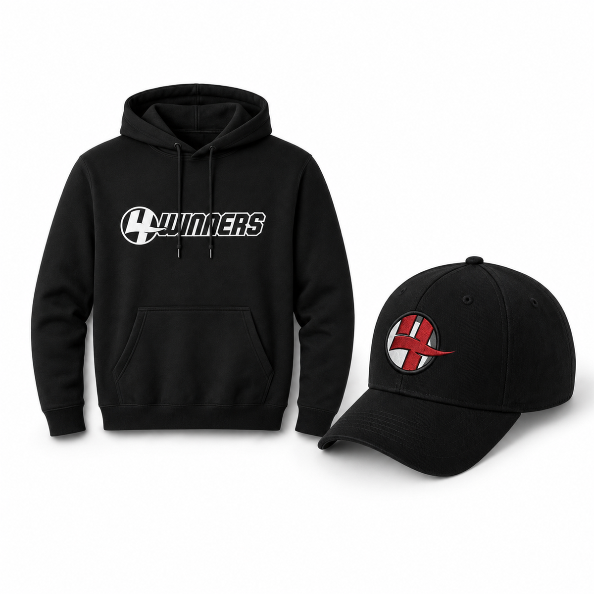 Bundle C | 25 Custom Hoodies + 25 Custom Hats | $599 + Shipping