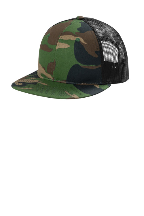 Port Authority ®  Snapback Flat Bill Trucker Cap C407