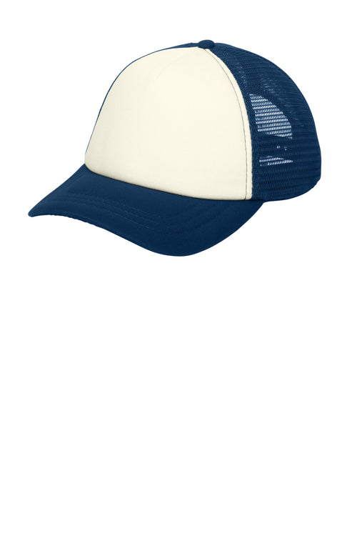 Port Authority  ®  5-Panel Twill Foam Trucker Cap. C936