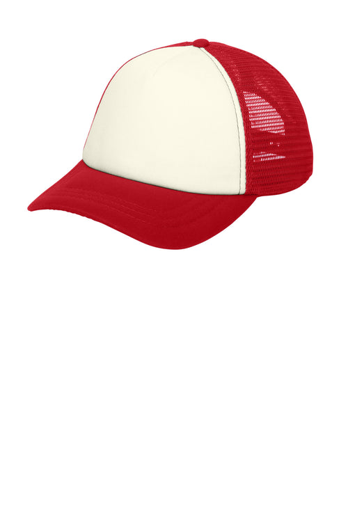 Port Authority  ®  5-Panel Twill Foam Trucker Cap. C936