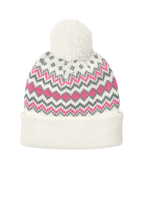 Port Authority ®  Alpine Pom Beanie C991