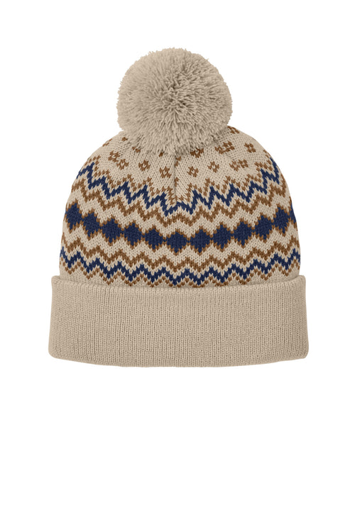 Port Authority ®  Alpine Pom Beanie C991