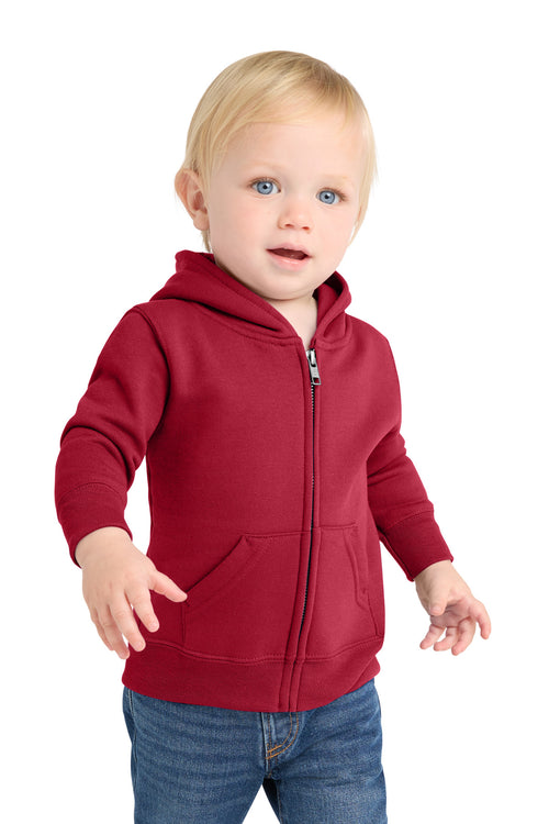 Port & Co ®  Infant Core Fleece Full-Zip Hooded Sweatshirt. CAR78IZH