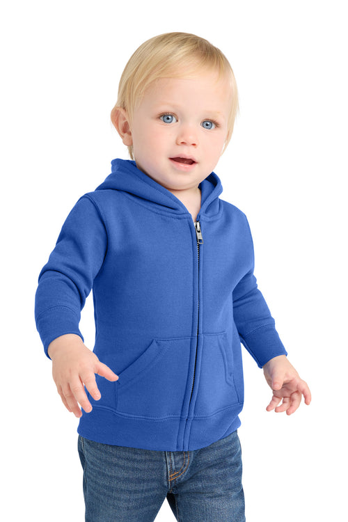 Port & Co ®  Infant Core Fleece Full-Zip Hooded Sweatshirt. CAR78IZH