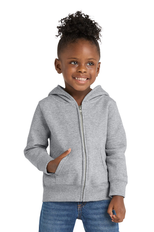 Port & Co ®  Toddler Core Fleece Full-Zip Hooded Sweatshirt. CAR78TZH
