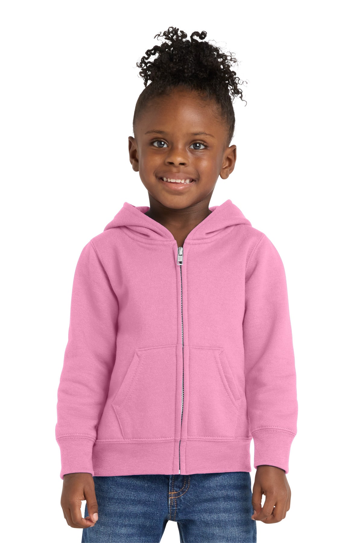 Port & Co ®  Toddler Core Fleece Full-Zip Hooded Sweatshirt. CAR78TZH