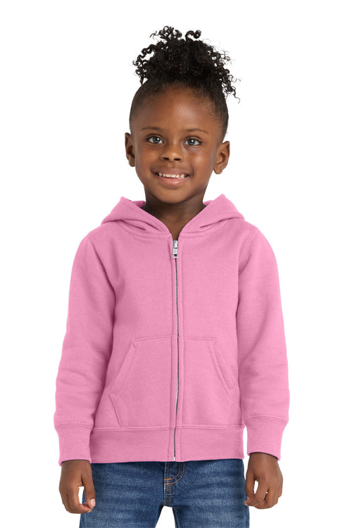Port & Co ®  Toddler Core Fleece Full-Zip Hooded Sweatshirt. CAR78TZH