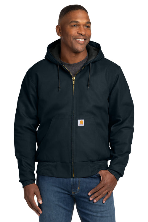 Carhartt  ®  Quilted-Flanne-Lined Duck Active Jac. CT106677