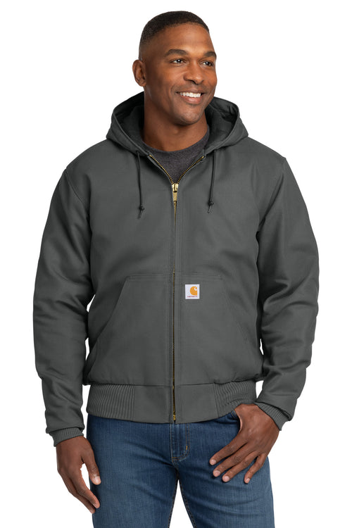Carhartt  ®  Quilted-Flanne-Lined Duck Active Jac. CT106677