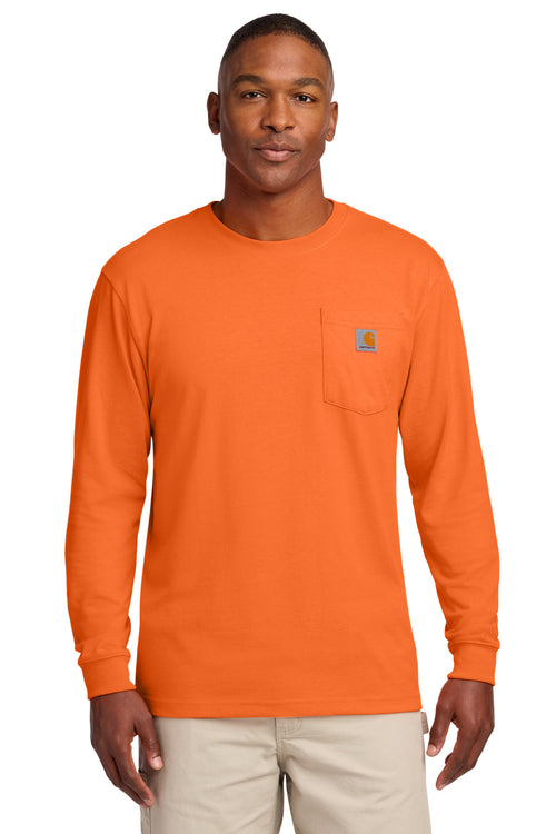 Carhartt  ®  Workwear Pocket Long Sleeve T-Shirt. CTK126