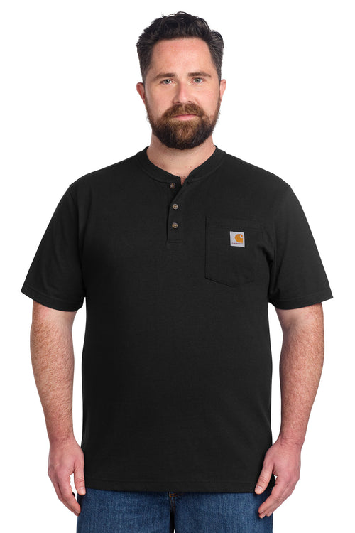 Carhartt ®  Short Sleeve Henley T-Shirt CTK84