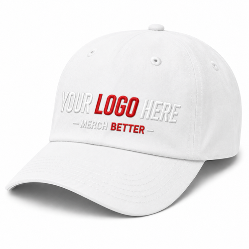 25 Custom Embroidered Hats | Your Logo | $199